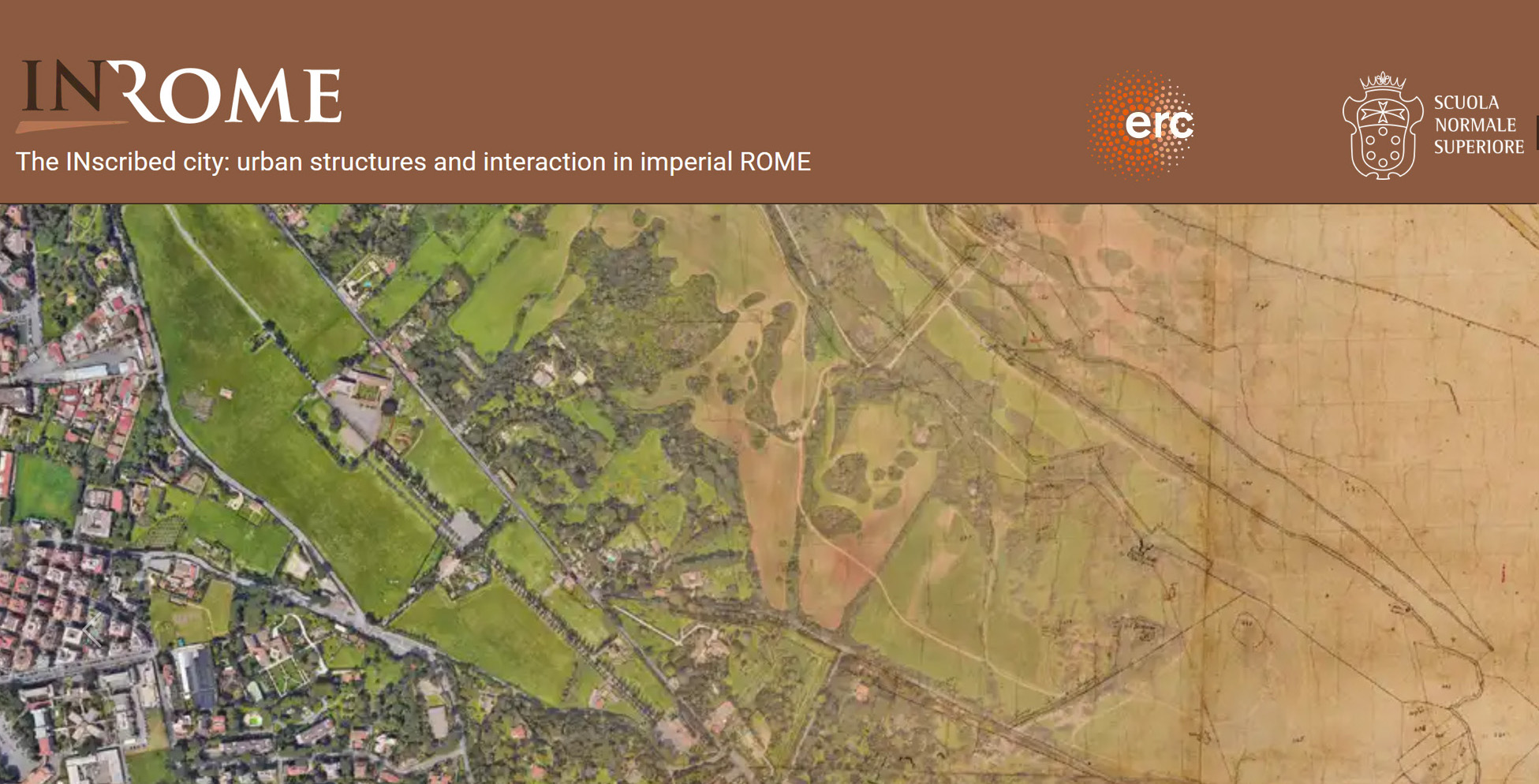 Il sistema informatico di IN-Rome. The INscribed city: urban structures and interaction in imperial ROME