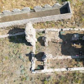 2025. Momento di scavo nell'area della Basilica 2