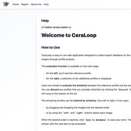 04-Ceraloop: menu utente