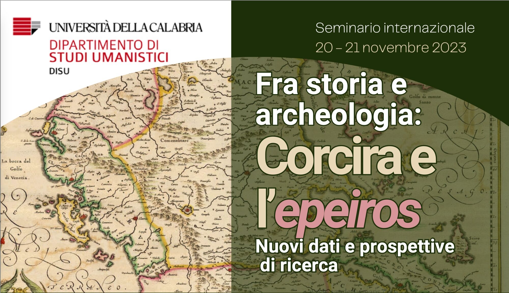 Partecipazione al convegno internazionale “Fra storia e archeologia: Corcira e l’epeiros. Nuovi dati e prospettive di ricerca” di null