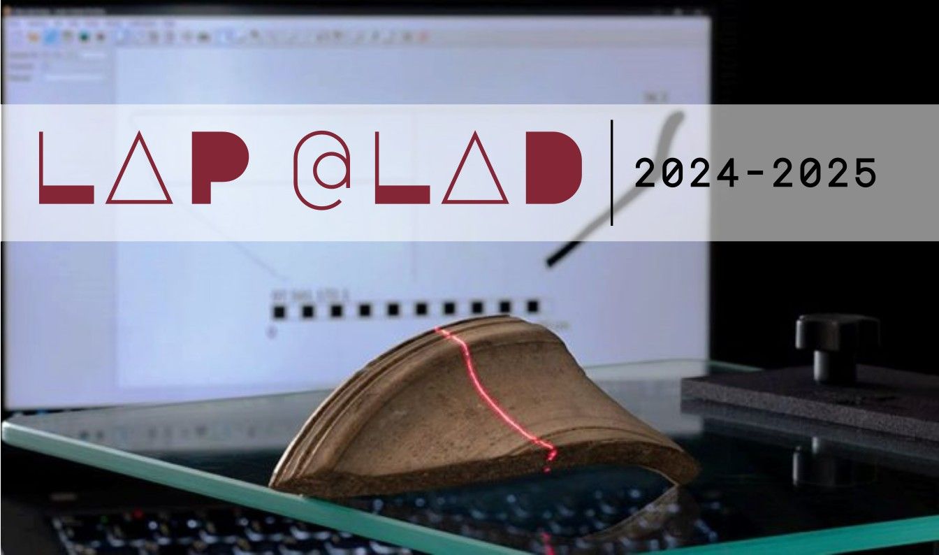 [a.a. 24-25] Uso del Laser Aided Profiler (LAP) per la documentazione dei reperti ceramici